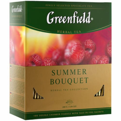 Чай Greenfield Summer Bouquet 100 пакетиков