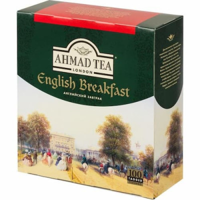 Чай Ahmad English Breakfast 100 пакетиков