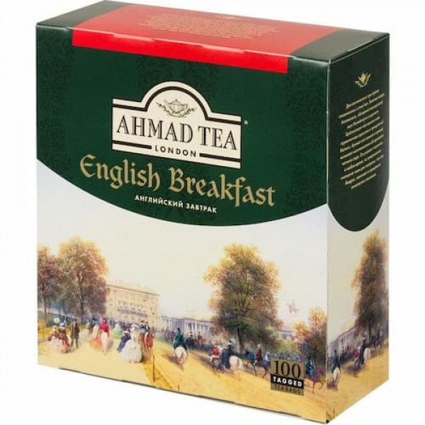 Чай Ahmad English Breakfast 100 пакетиков Чай Ahmad English Breakfast 100 пакетиков
