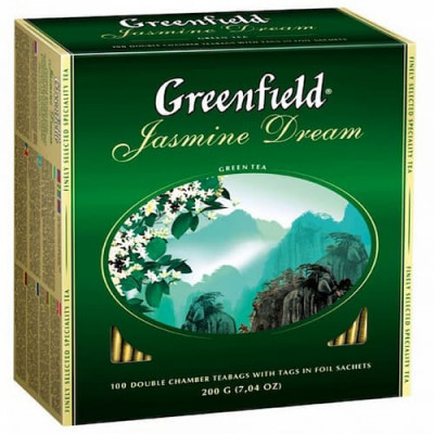 Чай Greenfield Jasmine Dream 100 пакетиков