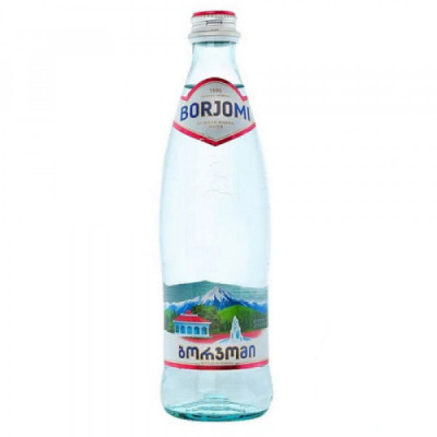 Боржоми / Borjomi 0.5 л. газированная (12 шт) стекло Боржоми / Borjomi 0.5 л. газированная (12 шт) стекло