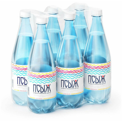 ПСЫЖ - минеральная вода 1 литр, 6 бутылок